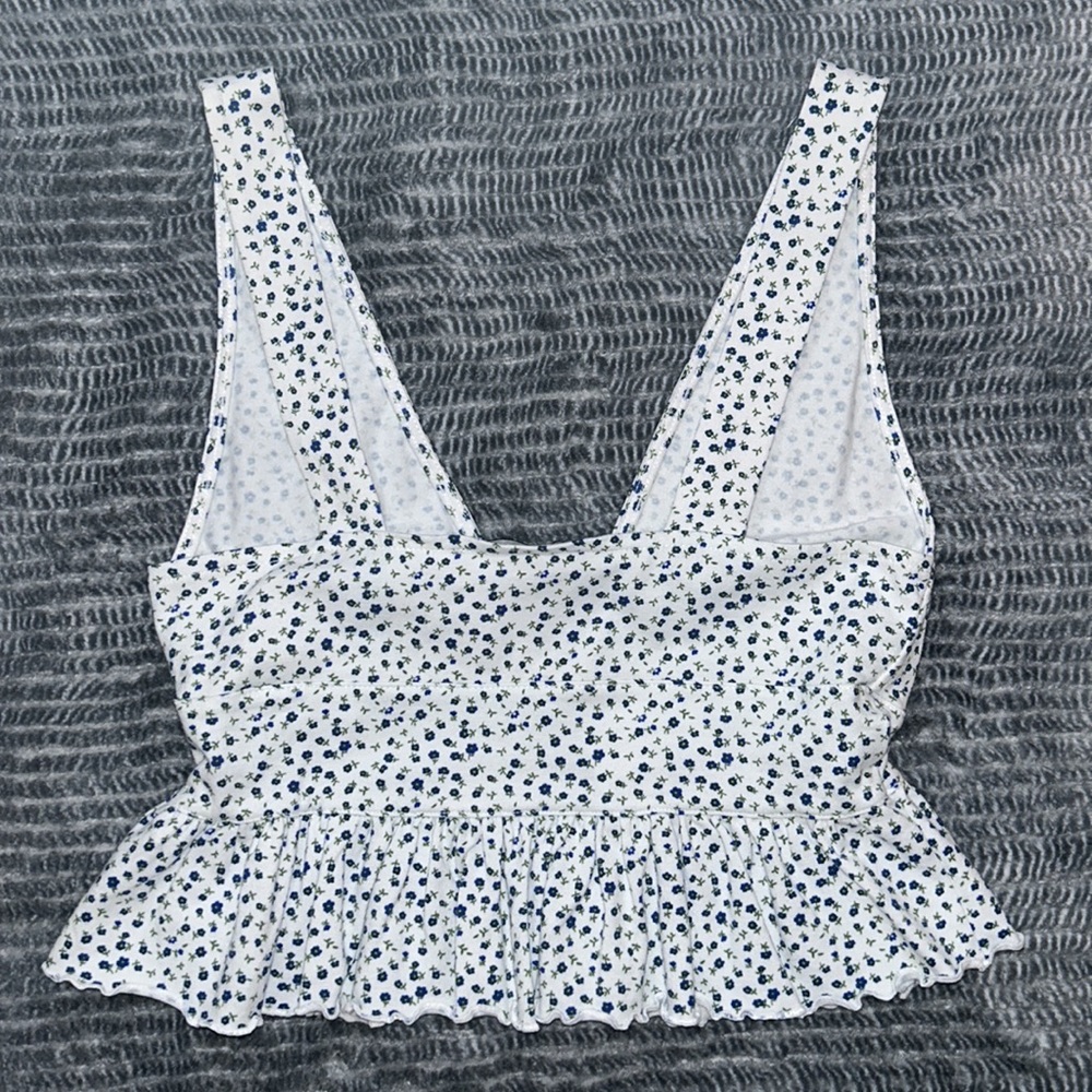 Floral crop top - Picture 2 of 3